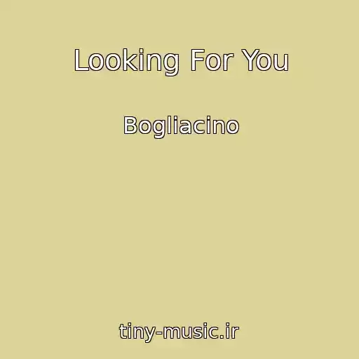 کاور آهنگ Looking For You از Bogliacino