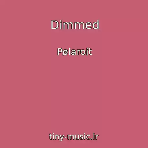 کاور آهنگ Dimmed از Pølaroit