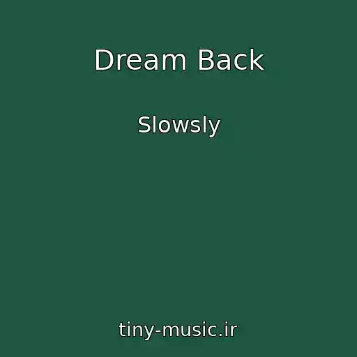 کاور آهنگ Dream Back از Slowsly