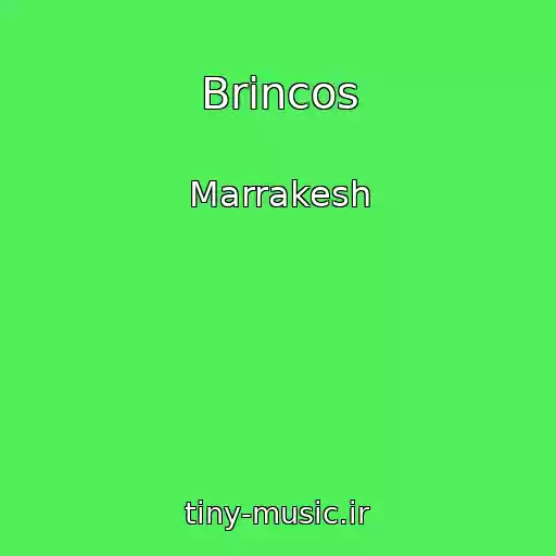 کاور آهنگ Brincos از Marrakesh