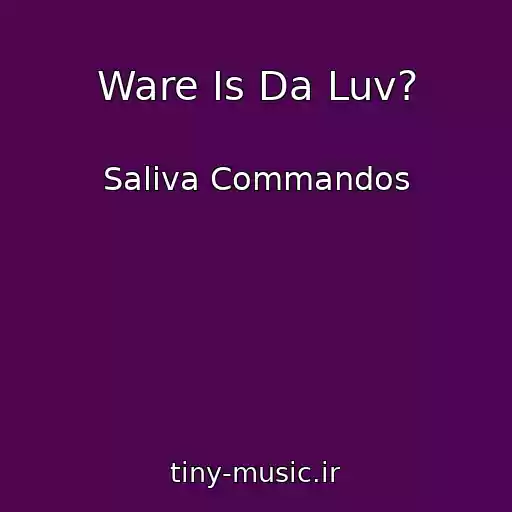 کاور آهنگ Ware Is Da Luv? از Saliva Commandos
