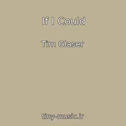 کاور آهنگ If I Could از Tim Glaser