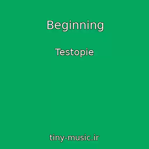 کاور آهنگ Beginning از Testopie