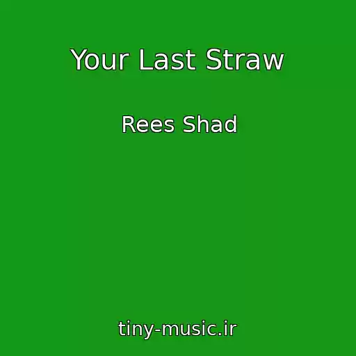 کاور آهنگ Your Last Straw از Rees Shad