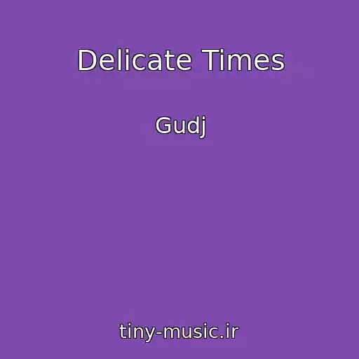 کاور آهنگ Delicate Times از Gudj