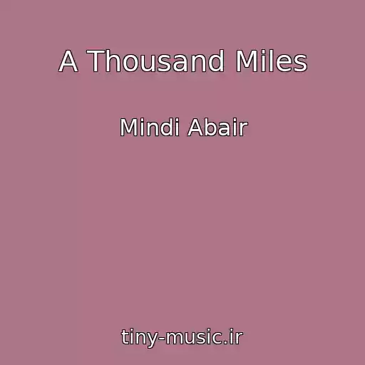کاور آهنگ A Thousand Miles از Mindi Abair