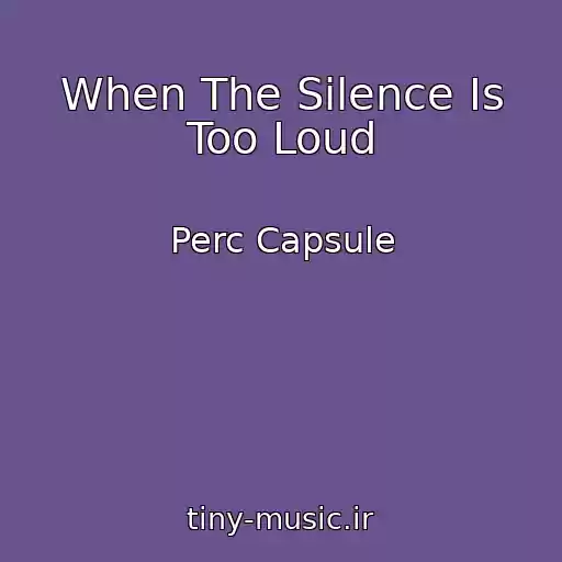 کاور آهنگ When The Silence Is Too Loud از Perc Capsule