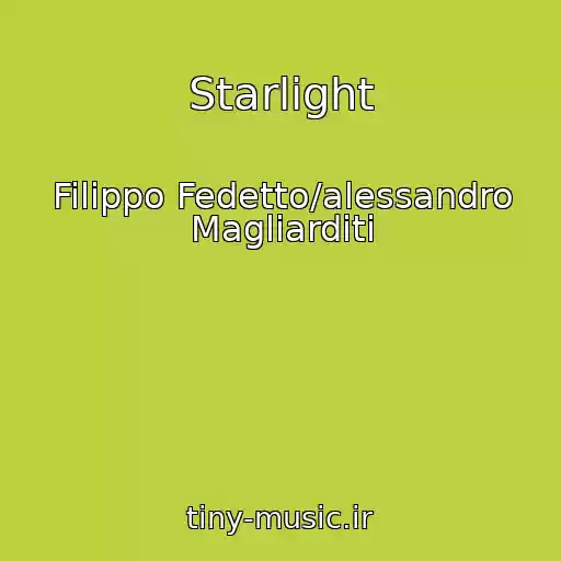 کاور آهنگ Starlight از Filippo Fedetto/alessandro Magliarditi