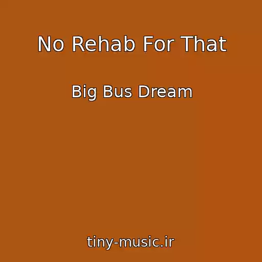 کاور آهنگ No Rehab For That از Big Bus Dream