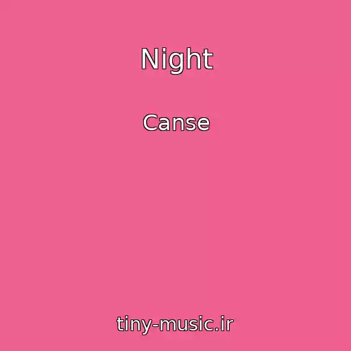 کاور آهنگ Night از Canse