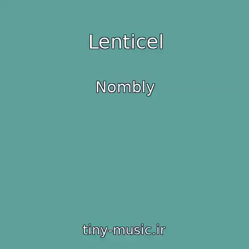 کاور آهنگ Lenticel از Nombly