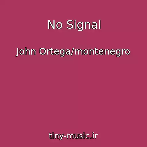 کاور آهنگ No Signal از John Ortega/montenegro