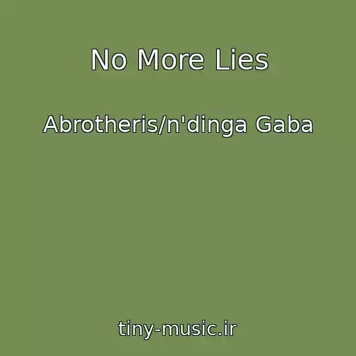 کاور آهنگ No More Lies از Abrotheris/n'dinga Gaba