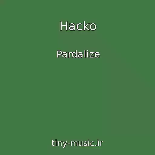 کاور آهنگ Hacko از Pardalize
