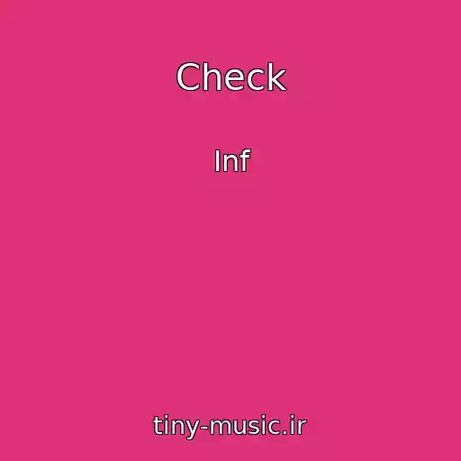 کاور آهنگ Check از Inf