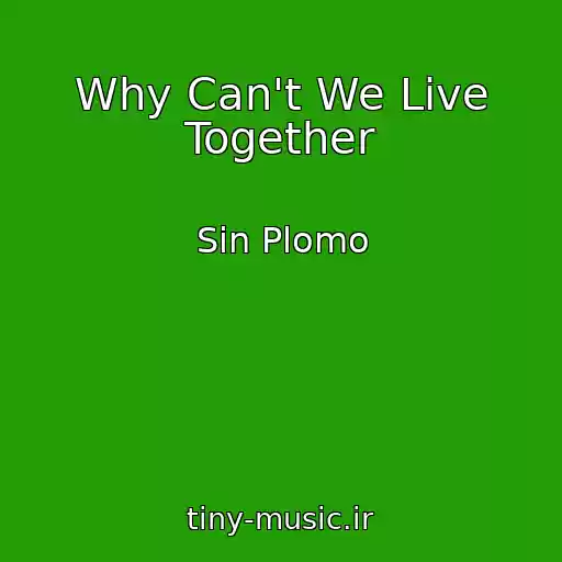 کاور آهنگ Why Can't We Live Together از Sin Plomo