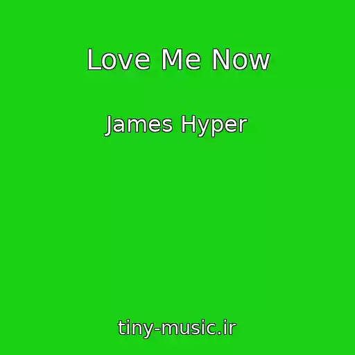 کاور آهنگ Love Me Now از James Hyper