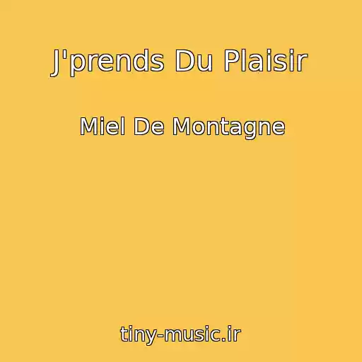 کاور آهنگ J'prends Du Plaisir از Miel De Montagne