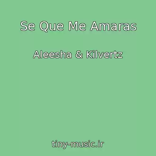 کاور آهنگ Se Que Me Amaras از Aleesha & Kilvertz