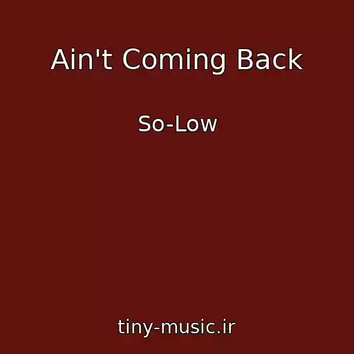 کاور آهنگ Ain't Coming Back از So-Low