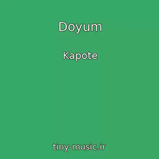 کاور آهنگ Doyum از Kapote