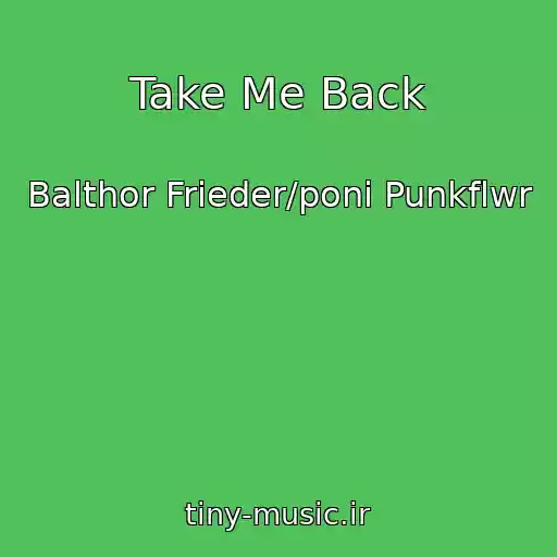 کاور آهنگ Take Me Back از Balthor Frieder/poni Punkflwr