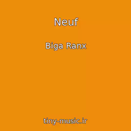 کاور آهنگ Neuf از Biga Ranx