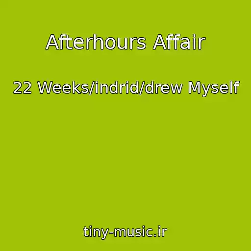 کاور آهنگ Afterhours Affair از 22 Weeks/indrid/drew Myself