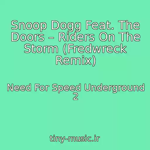 کاور آهنگ Snoop Dogg Feat. The Doors – Riders On The Storm (Fredwreck Remix) از Need For Speed Underground 2