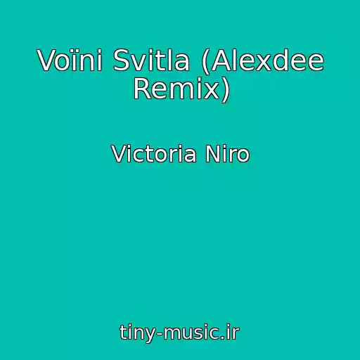 کاور آهنگ Voїni Svіtla (Alexdee Remix) از Victoria Niro
