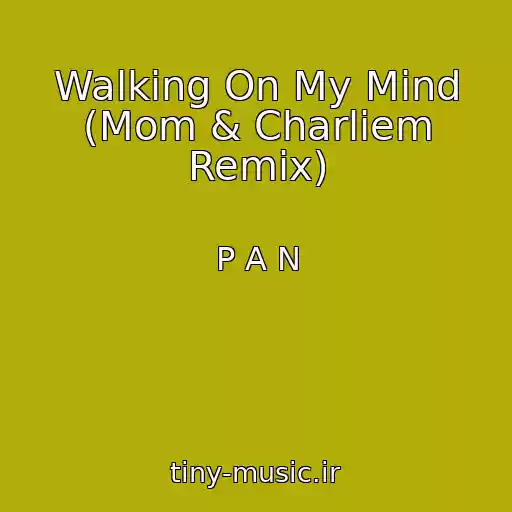 کاور آهنگ Walking On My Mind (Mom & Charliem Remix) از P A N