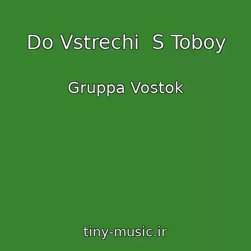 کاور آهنگ Do Vstrechi  S Toboy از Gruppa Vostok