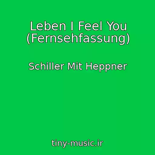 کاور آهنگ Leben I Feel You (Fernsehfassung) از Schiller Mit Heppner