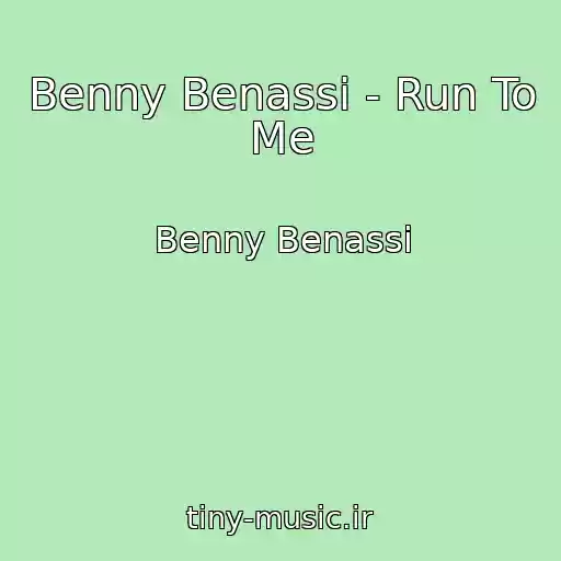 کاور آهنگ Benny Benassi - Run To Me از Benny Benassi