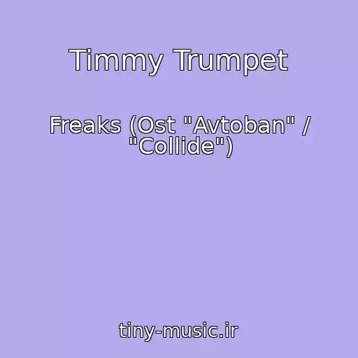 کاور آهنگ Timmy Trumpet از Freaks (Ost "Avtoban" / "Collide")