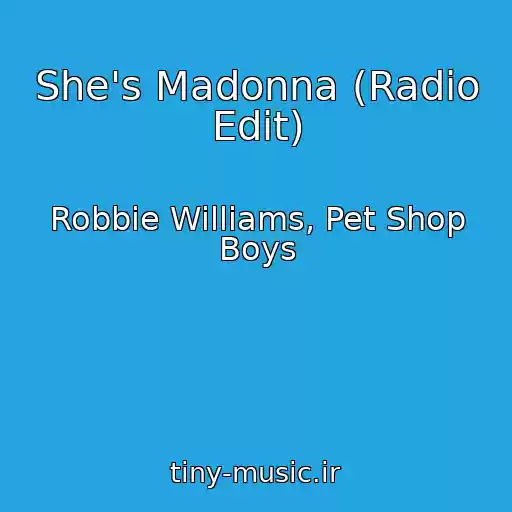 کاور آهنگ She's Madonna (Radio Edit) از Robbie Williams, Pet Shop Boys