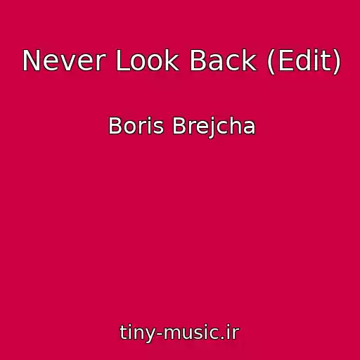 کاور آهنگ Never Look Back (Edit) از Boris Brejcha