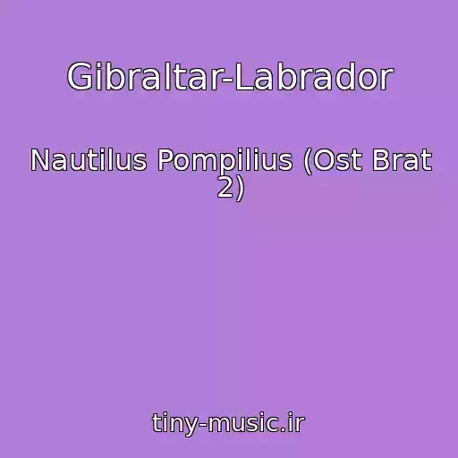 کاور آهنگ Gibraltar-Labrador از Nautilus Pompilius (Ost Brat 2)