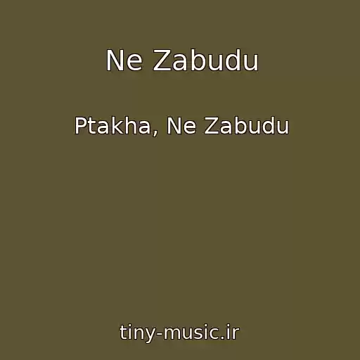کاور آهنگ Ne Zabudu از Ptakha, Ne Zabudu
