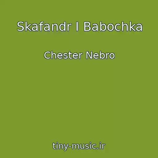 کاور آهنگ Skafandr I Babochka از Chester Nebro