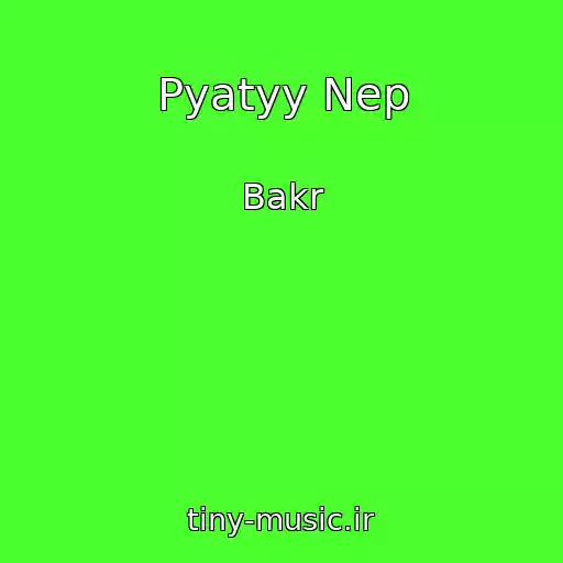کاور آهنگ Pyatyy Nep از Bakr