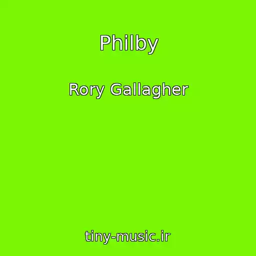 کاور آهنگ Philby از Rory Gallagher