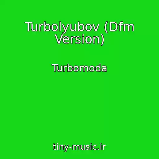 کاور آهنگ Turbolyubov (Dfm Version) از Turbomoda