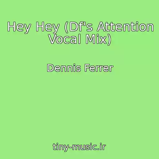 کاور آهنگ Hey Hey (Df's Attention Vocal Mix) از Dennis Ferrer