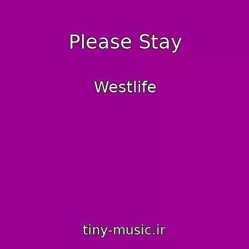 کاور آهنگ Please Stay از Westlife