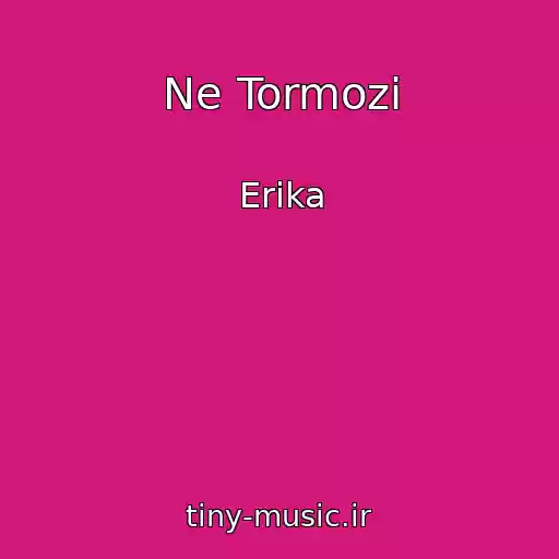 کاور آهنگ Ne Tormozi از Erika