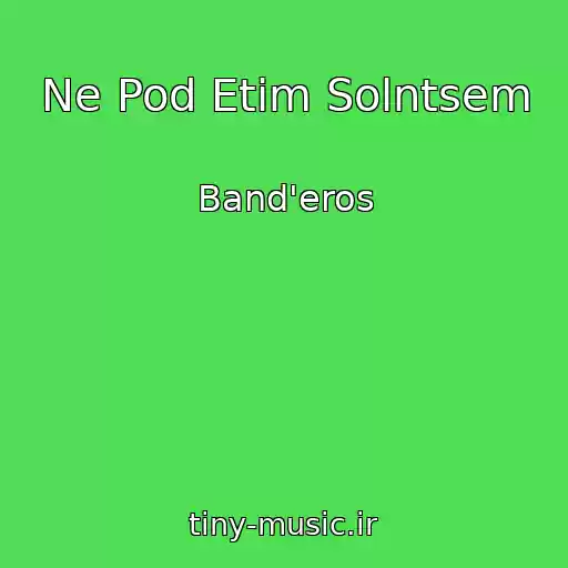 کاور آهنگ Ne Pod Etim Solntsem از Band'eros