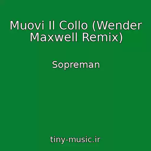 کاور آهنگ Muovi Il Collo (Wender Maxwell Remix) از Sopreman