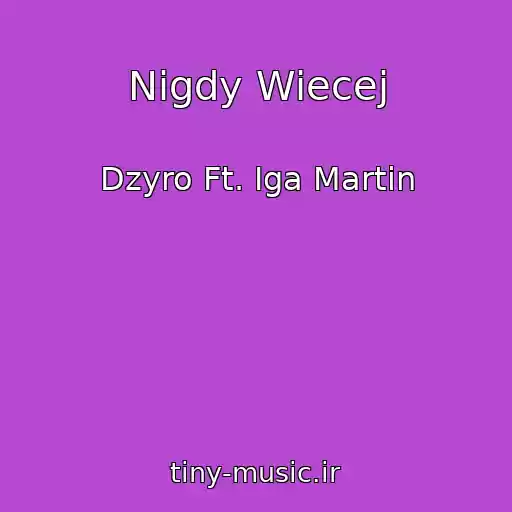 کاور آهنگ Nigdy Wiecej از Dzyro Ft. Iga Martin