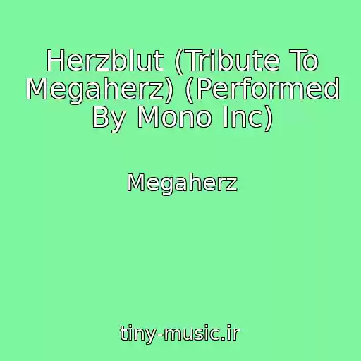 کاور آهنگ Herzblut (Tribute To Megaherz) (Performed By Mono Inc) از Megaherz